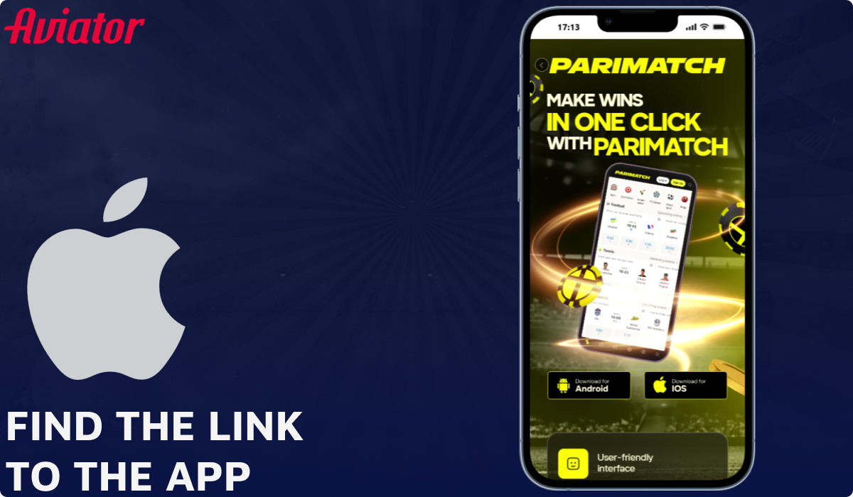 Find the link to the Aviator app