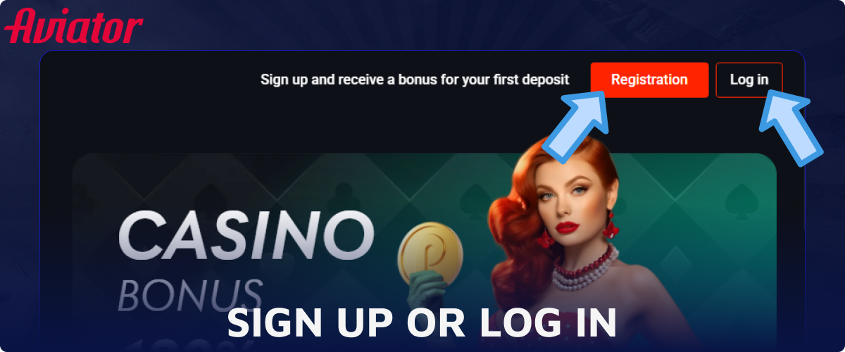 Sign up or log in to start playing Aviator in demo mode